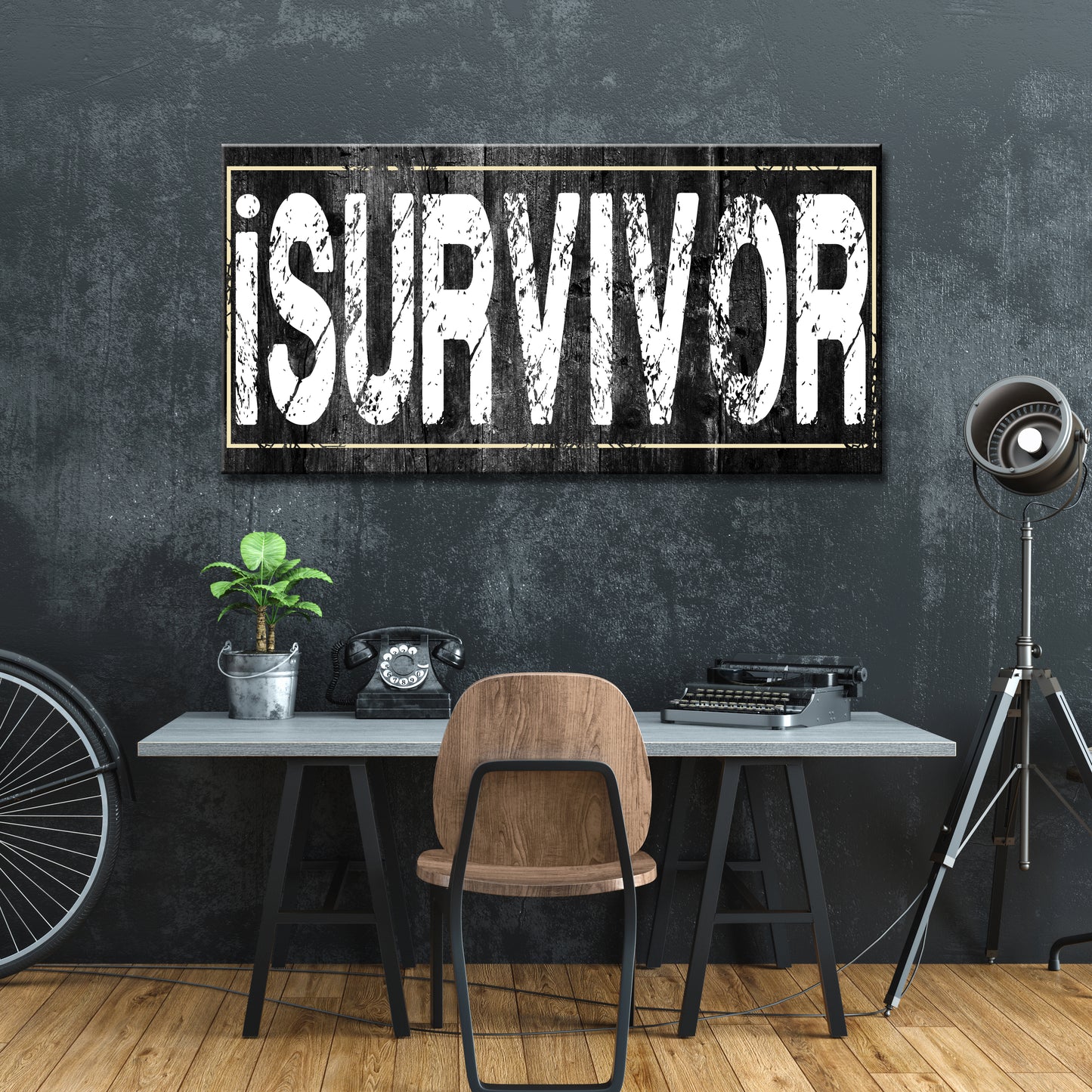 I SURVIVOR BLK