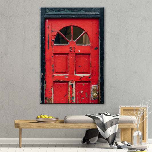 THE RED DOOR