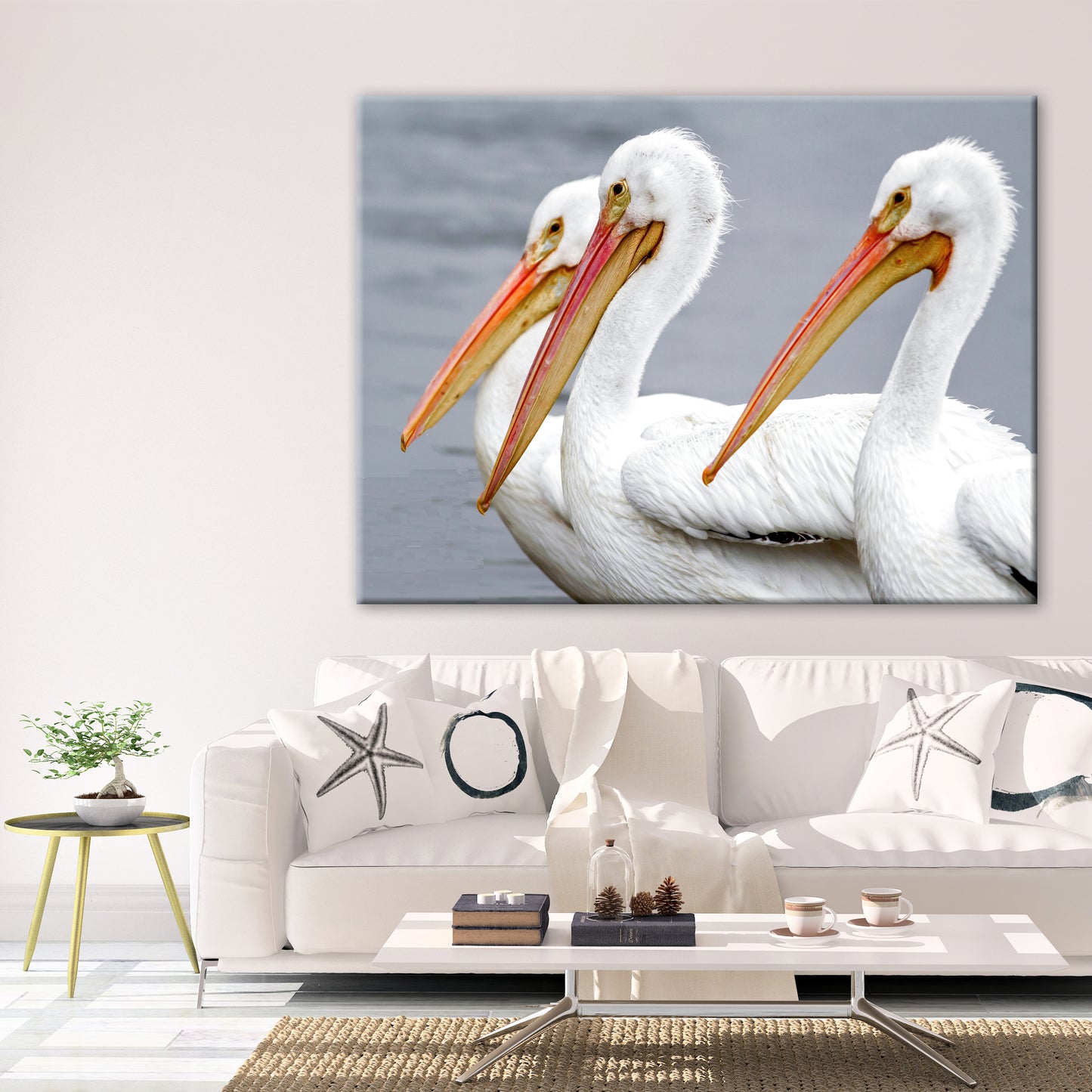 THREE PELICANS